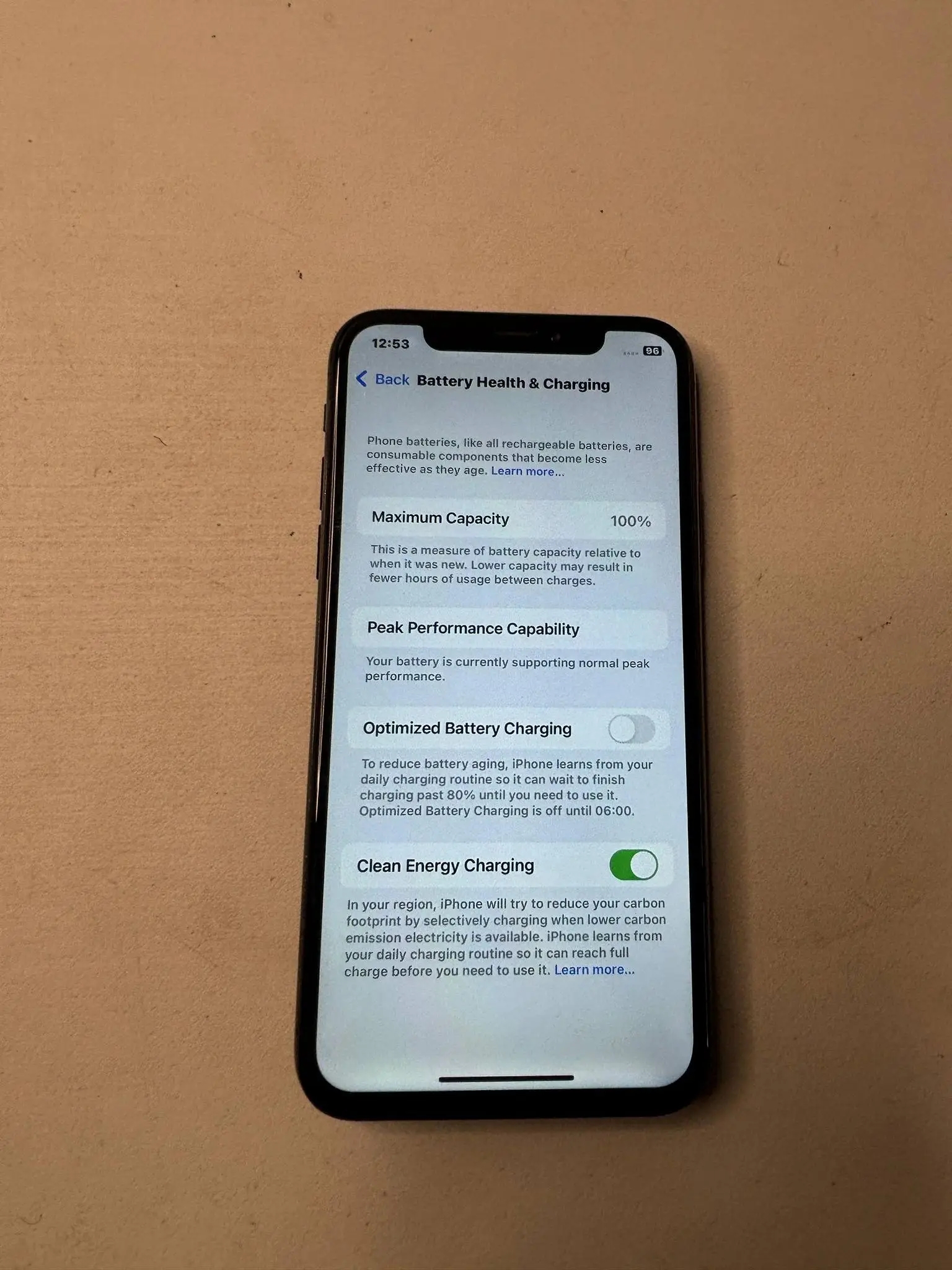 iPhone X Side